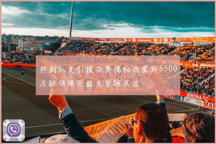 热刺队史引援花费揭秘西蒙斯6500万欧领跑范赫克紧随其后